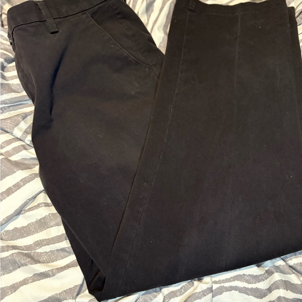 Men's Black Docker Classic Fit Pants
